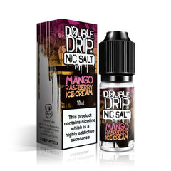 10MG Double Drip 10ML Flavoured Nic Salts E Liquid