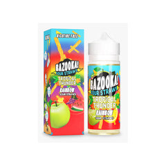 Bazooka Sour Straws 0mg 100ml Shortfill (70VG/30PG)