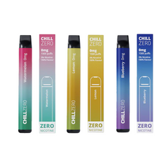 0mg Chill Zero Disposable Vape 1500 Puffs