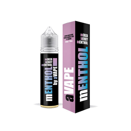 Menthol Range by aVAPE 50ml Shortfill 0mg (50VG/50PG)