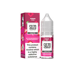 20mg Sqzd Flavoured Nic Salts 10ml (50VG/50PG)