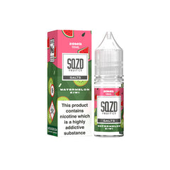 20mg Sqzd Flavoured Nic Salts 10ml (50VG/50PG)