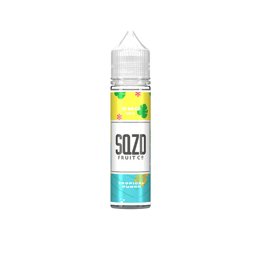 Sqzd 50ml Shortfill 0mg (70VG/30PG)