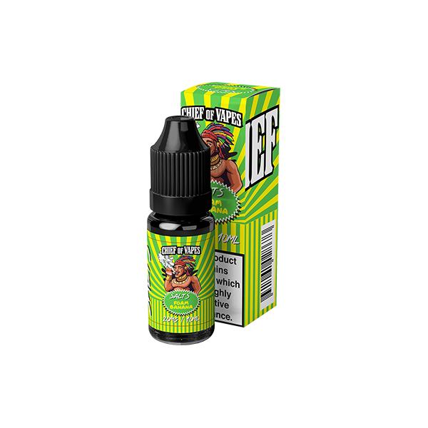 10mg Chief of Vapes Sweets Flavoured Nic Salt 10ml (50VG/50PG)