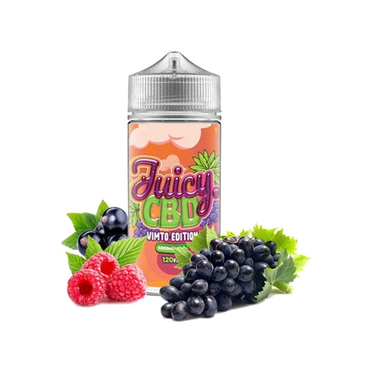 Juicy CBD 5000mg CBD E-liquid 120ml (50PG/50VG)