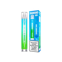 20mg Vapes Bars Diamond 600 Disposable Vape Device 600 Puffs