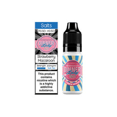 20mg Dinner Lady Desserts Salts 10ml Nic Salts (50VG/50PG)